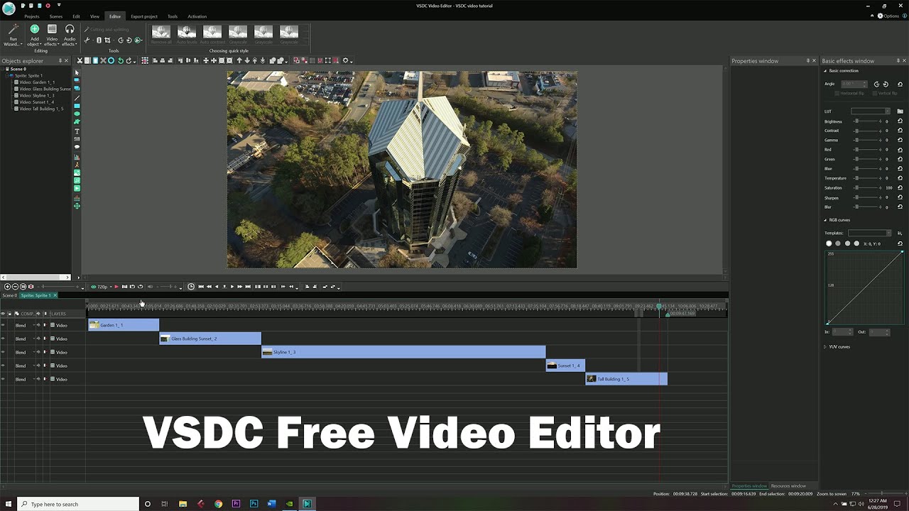 vsdc free video editor download for pc